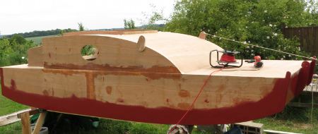 cruising scow in plywood