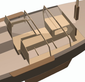 pocket cruiser contreplaqué époxy
