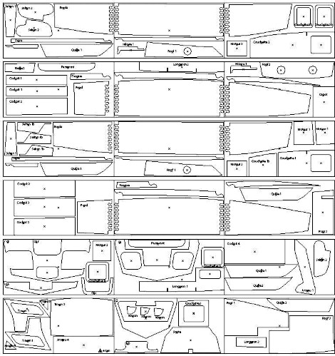 plans de voiliers en découpe numérique